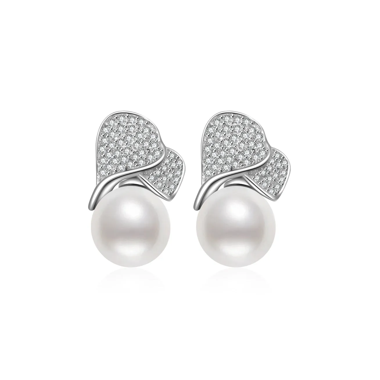 Elegant Freshwater Pearl Earrings WE00294 | GARDENS