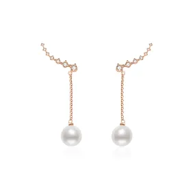 Elegant Freshwater Pearl Earrings WE00444