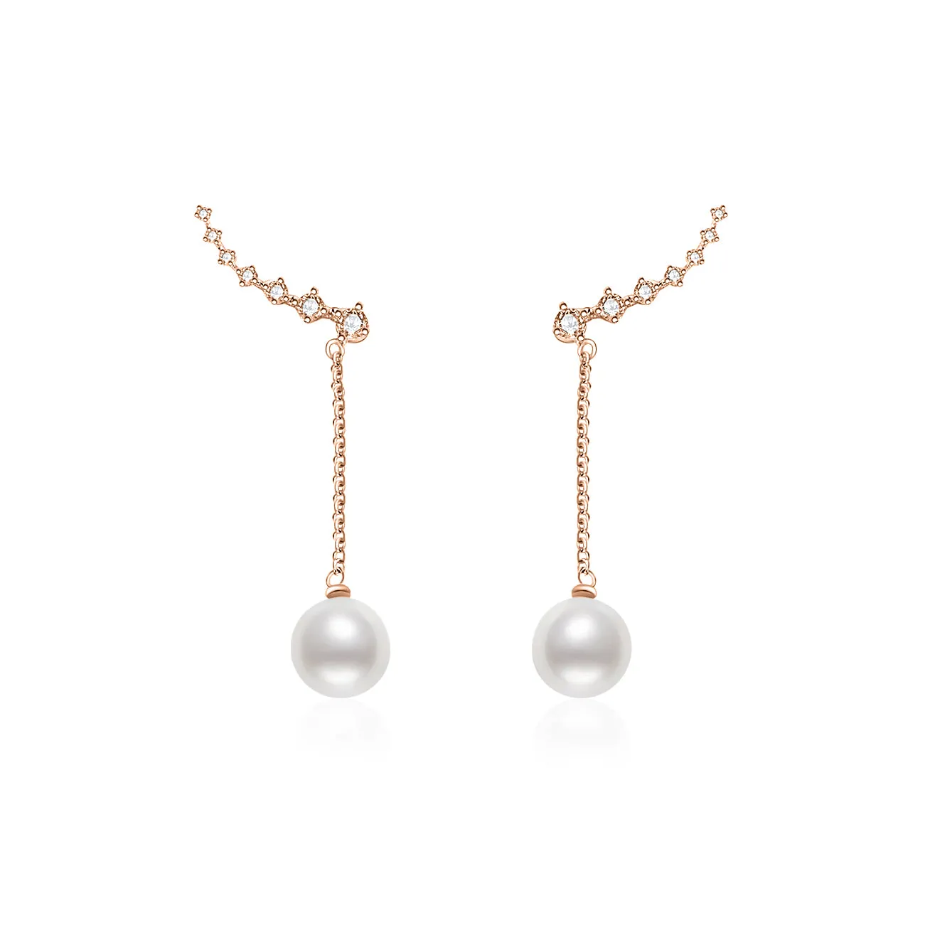 Elegant Freshwater Pearl Earrings WE00444