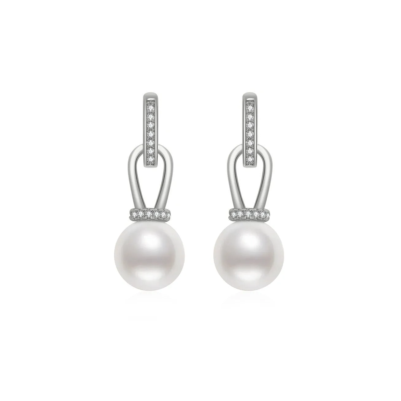 Elegant Freshwater Pearl Earrings WE00498