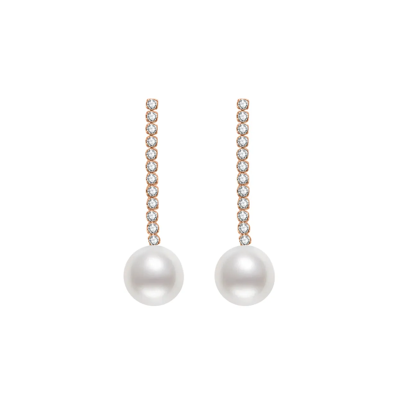 Elegant Freshwater Pearl Earrings WE00510