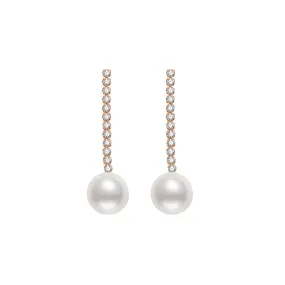 Elegant Freshwater Pearl Earrings WE00510