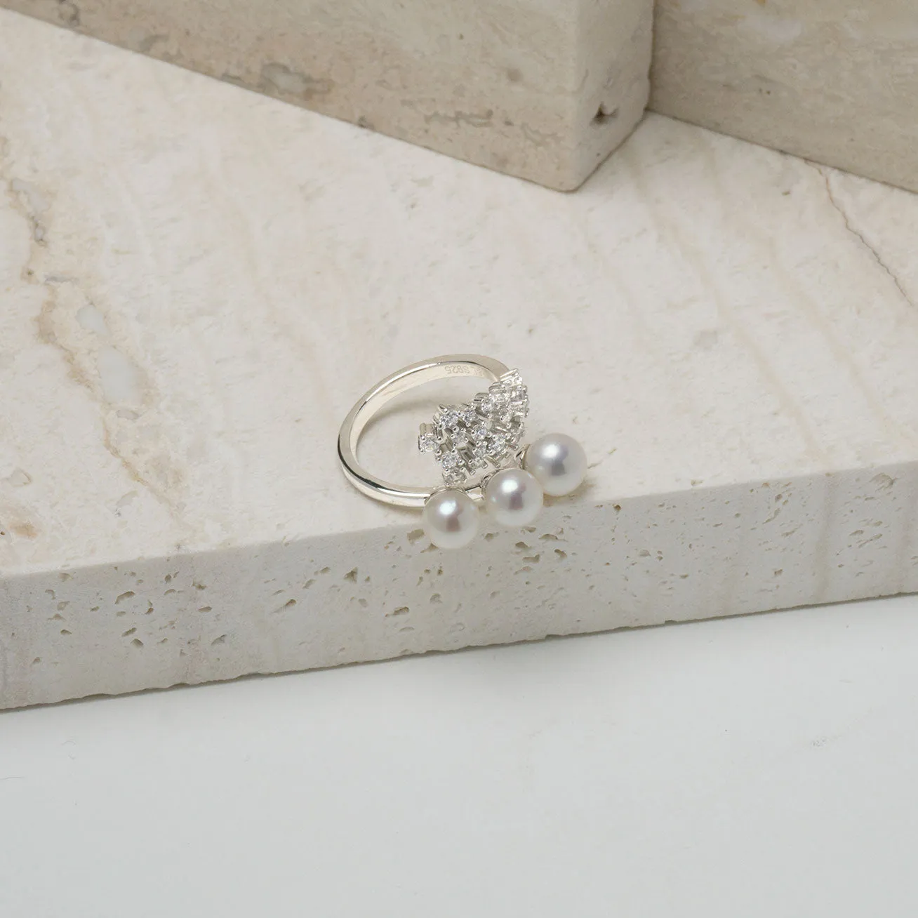 Elegant Freshwater Pearl Ring WR00126 | CELESTE