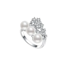 Elegant Freshwater Pearl Ring WR00126 | CELESTE