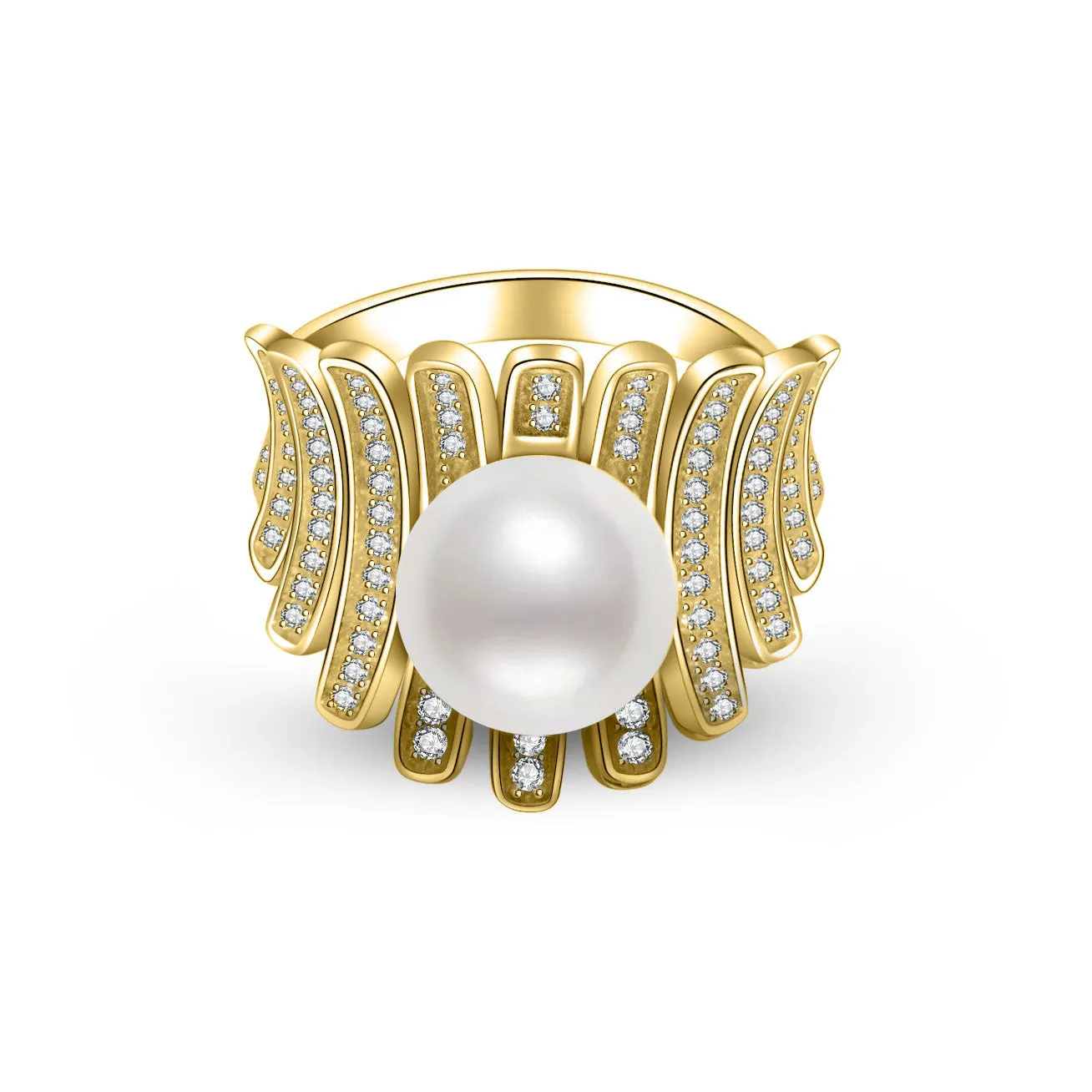 Elegant Freshwater Pearl Ring WR00192