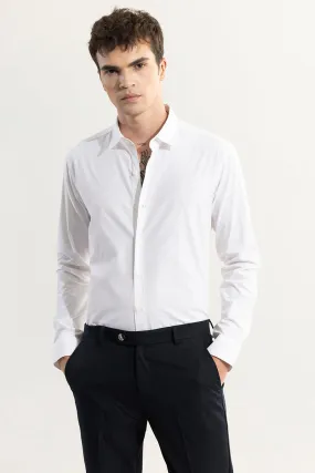 Elegant Monotone White Shirt