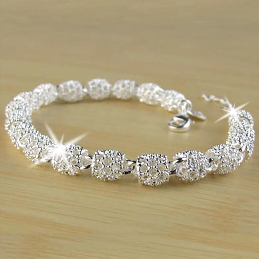 Elegant Silver Bracelet Chain