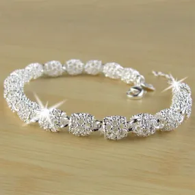 Elegant Silver Bracelet Chain