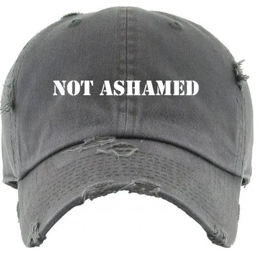 Embroidered Distressed Dad Hats