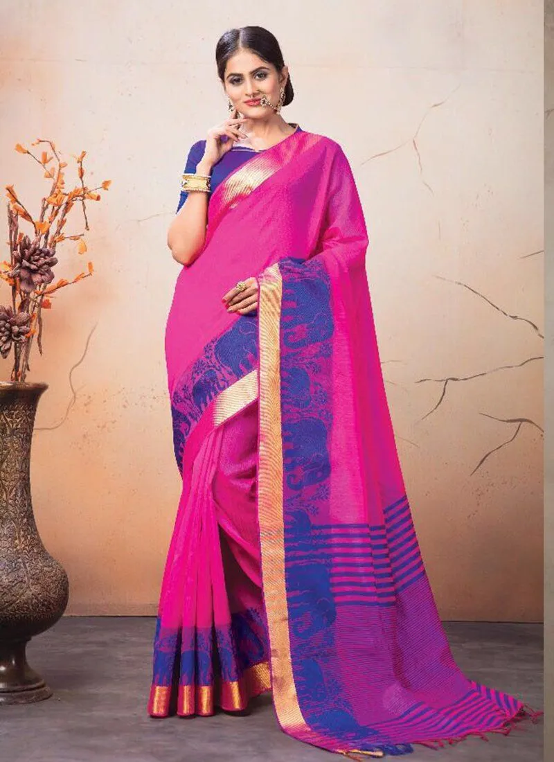 Embroidered Sarees- Rani