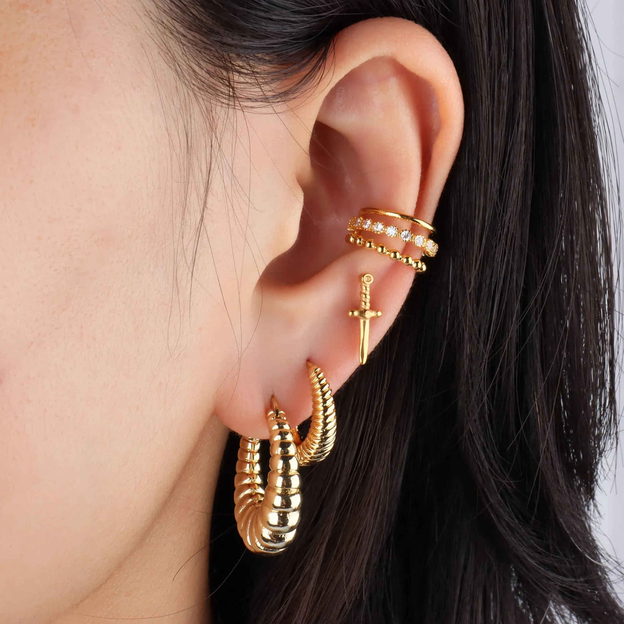 Exquisite Shiny Ear Cuff