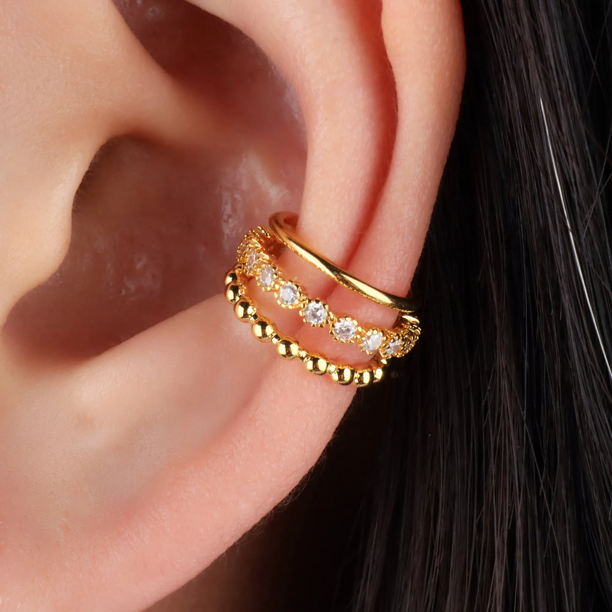 Exquisite Shiny Ear Cuff