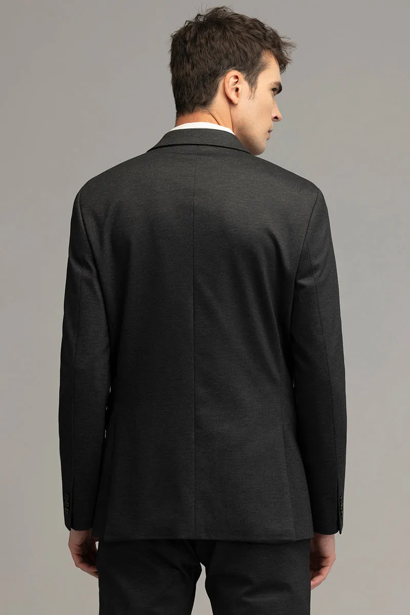 Formal Flair Black Suit Blazer