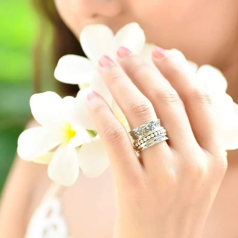 Handmade Fidget Ring for Anxiety