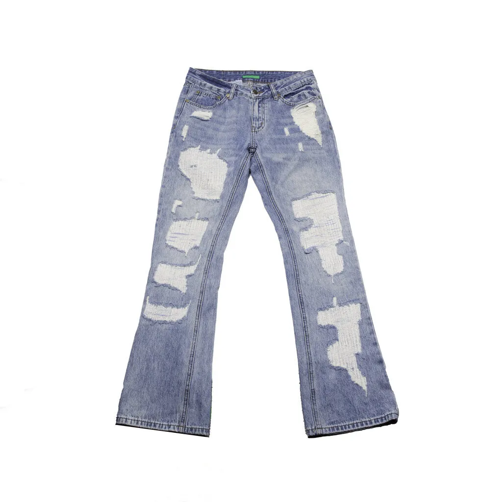 Handmade Rust American Made Distressed Jeans