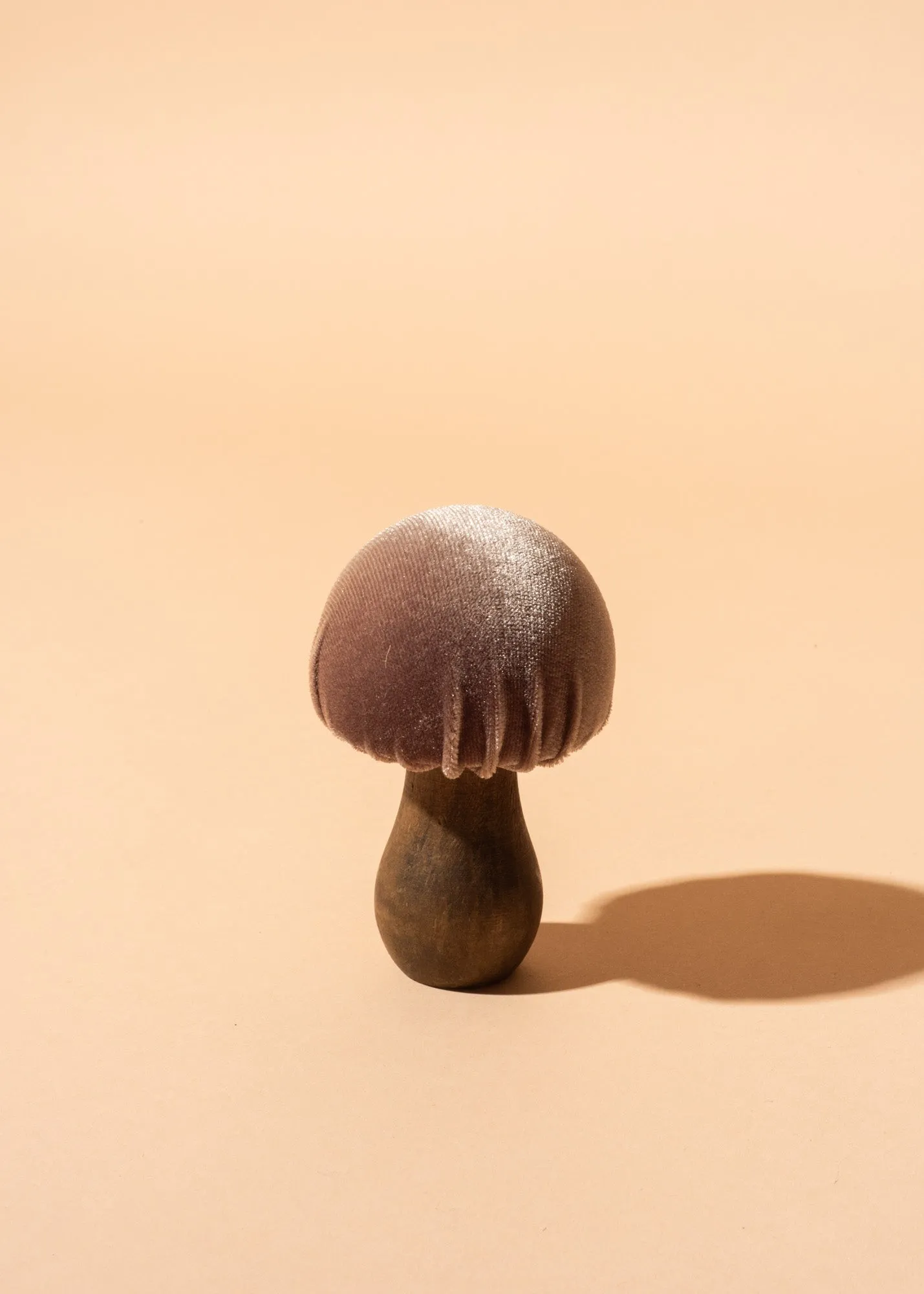 Handmade Velvet Mushrooms