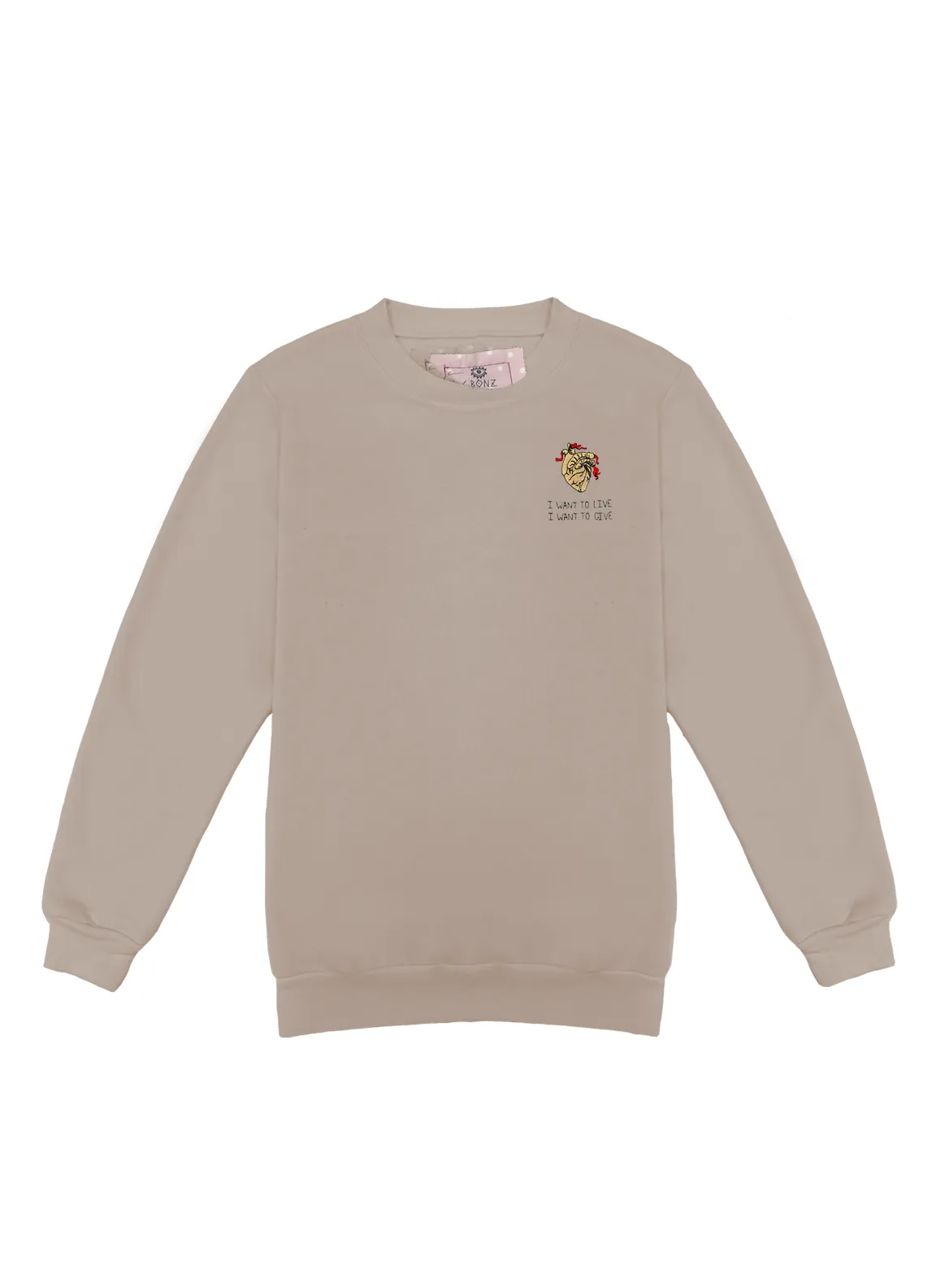 Heart of Gold Unisex Cozy Crew Pullover