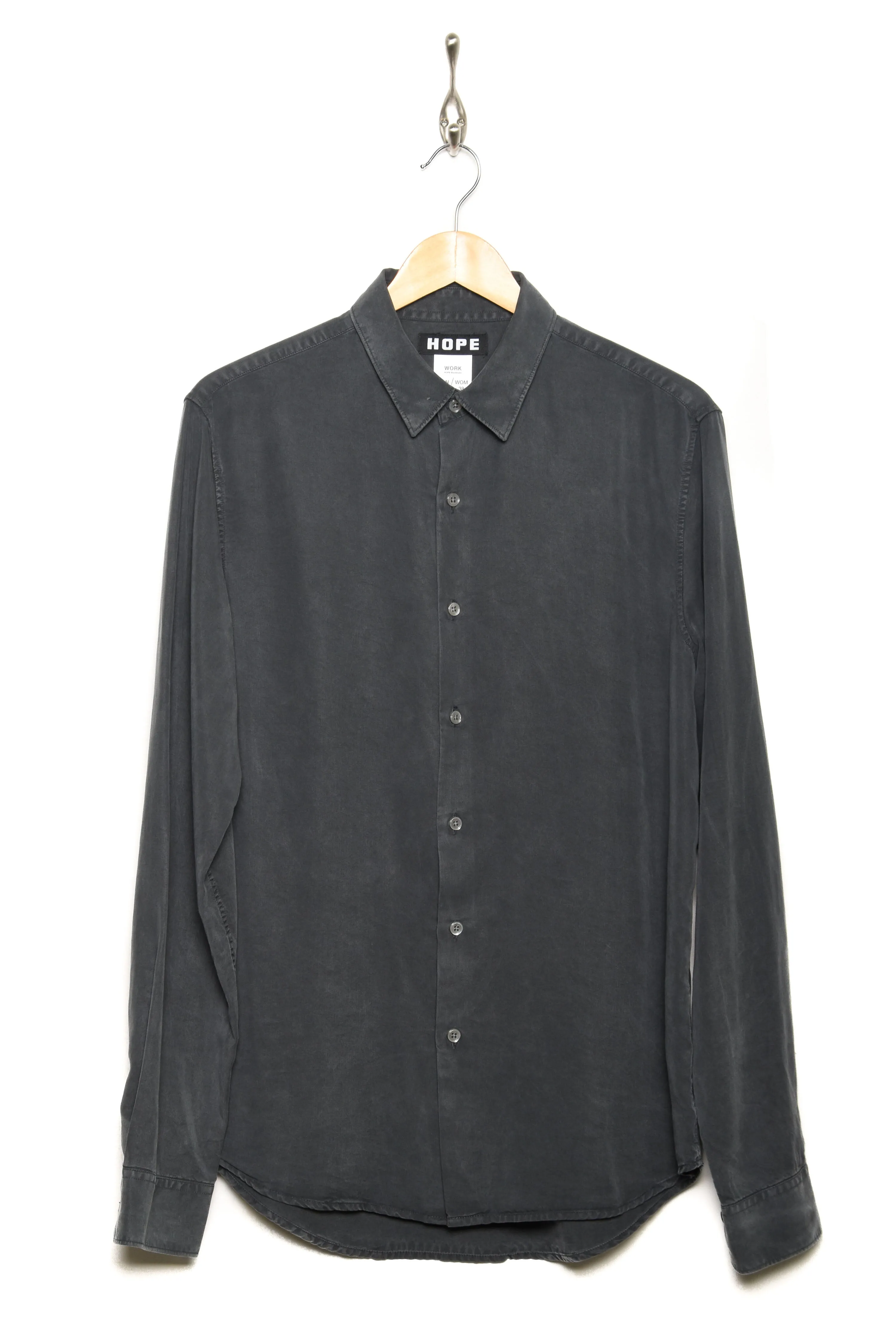 Premium Air-Cleaned, Fade-Resistant Black Shirt