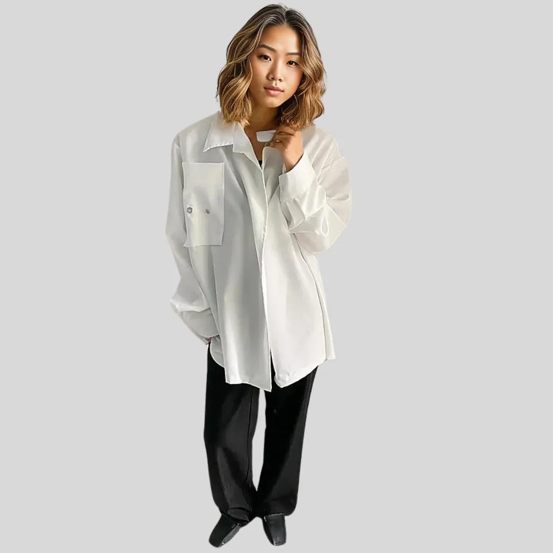 Jazz Up Elegant Belted Blouse-Shirt