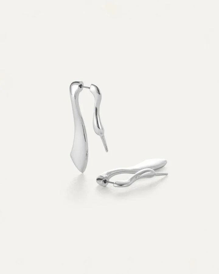 Jenny Bird Lisieux Ear Jackets SIlver