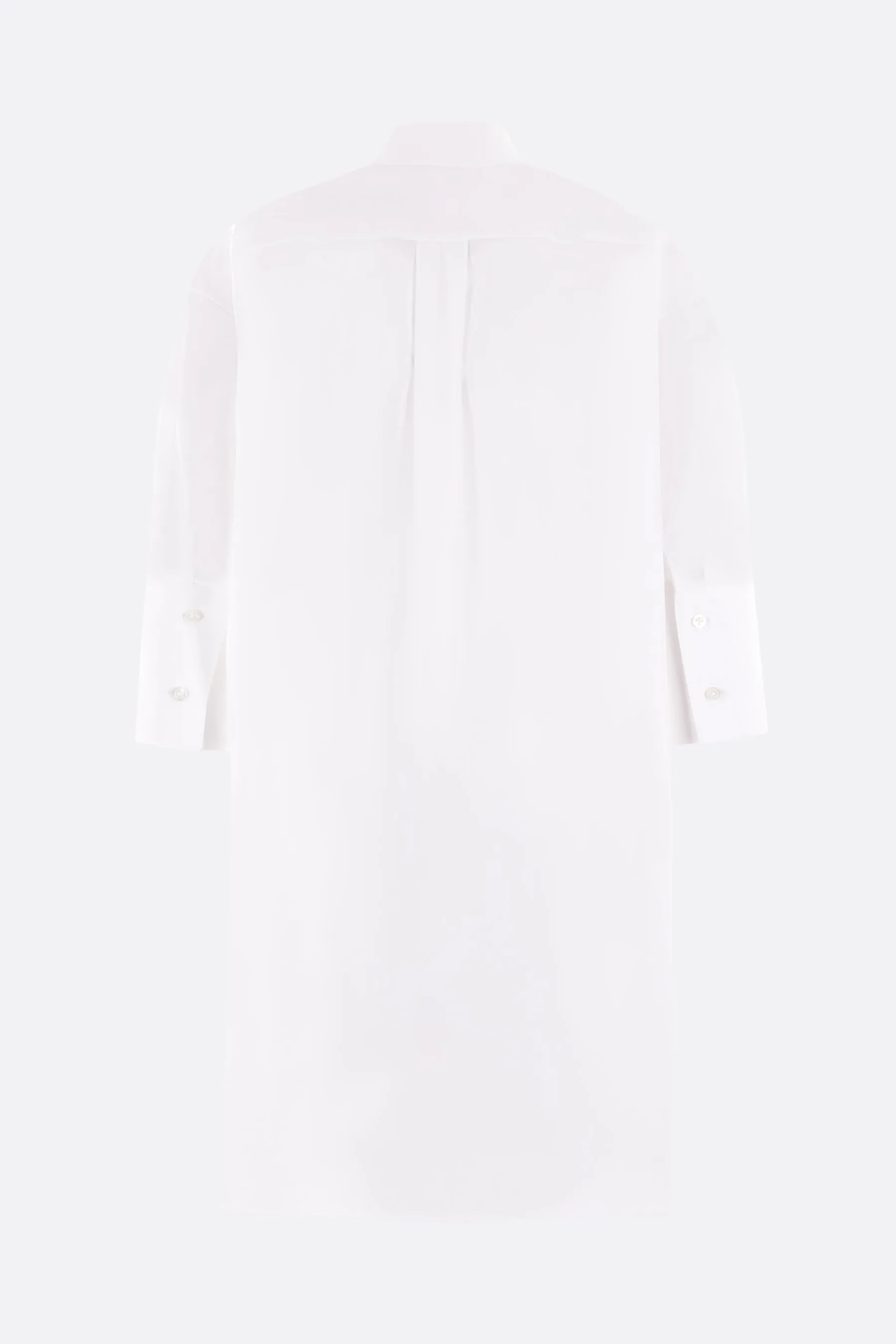 JS embroidered poplin shirt