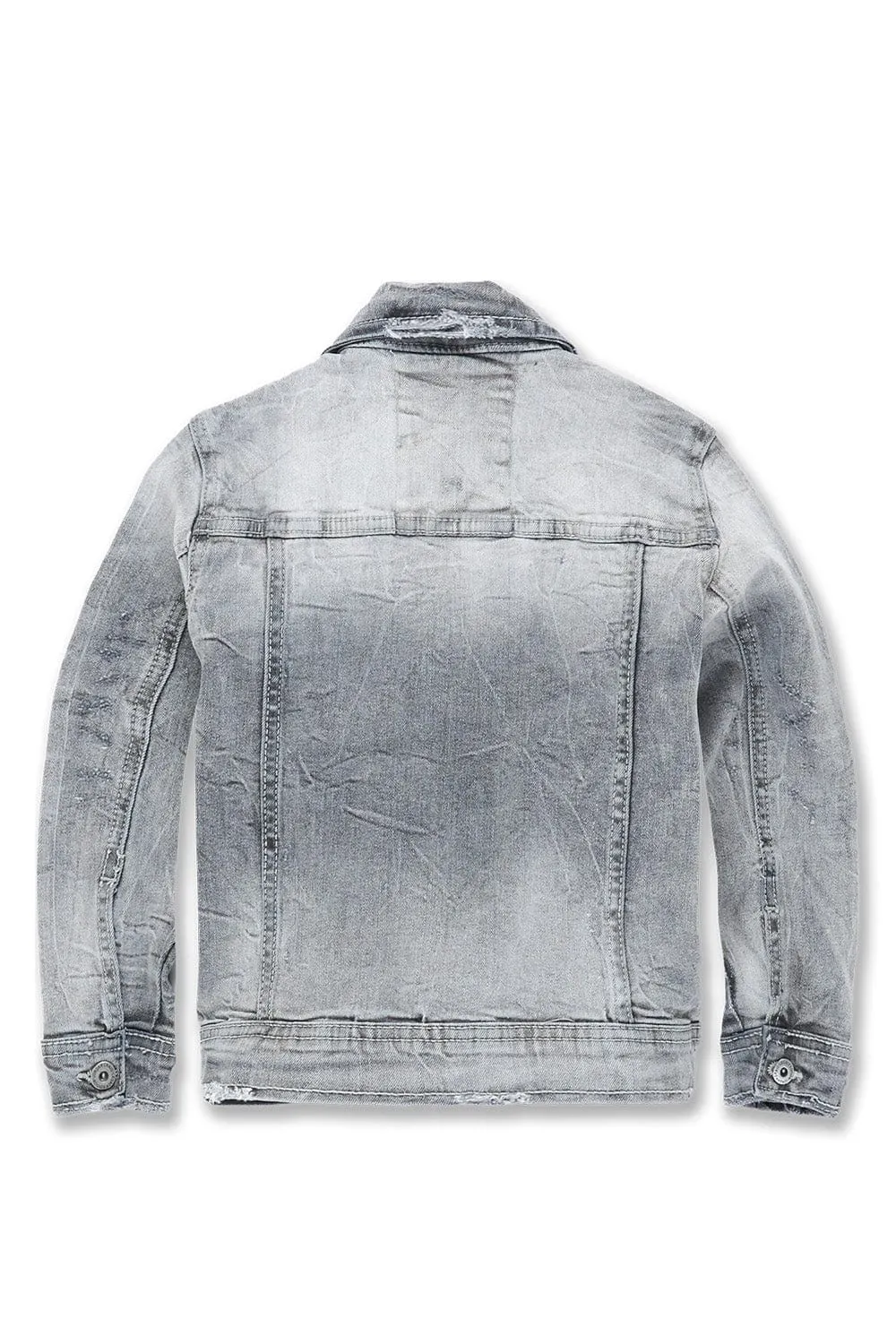 Kids Bayside Denim Trucker Jacket (Arctic Grey)