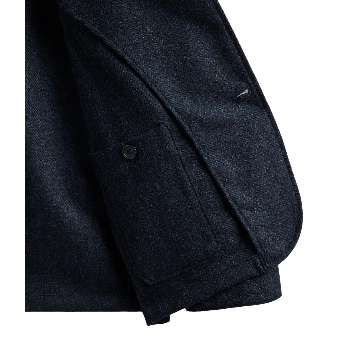 Labura Jacket Herringbone Wool Navy