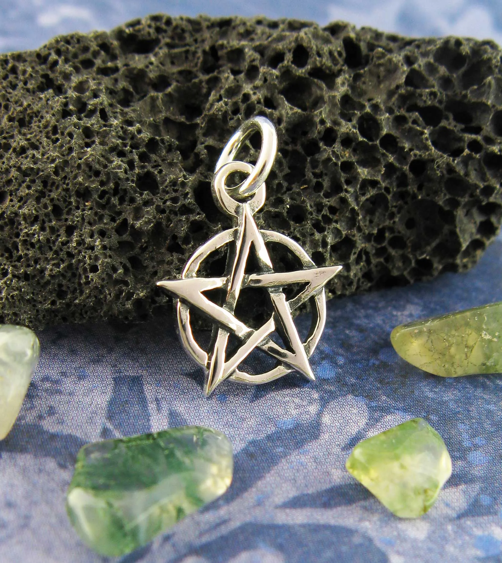 Little Pentacle Charm, Handmade