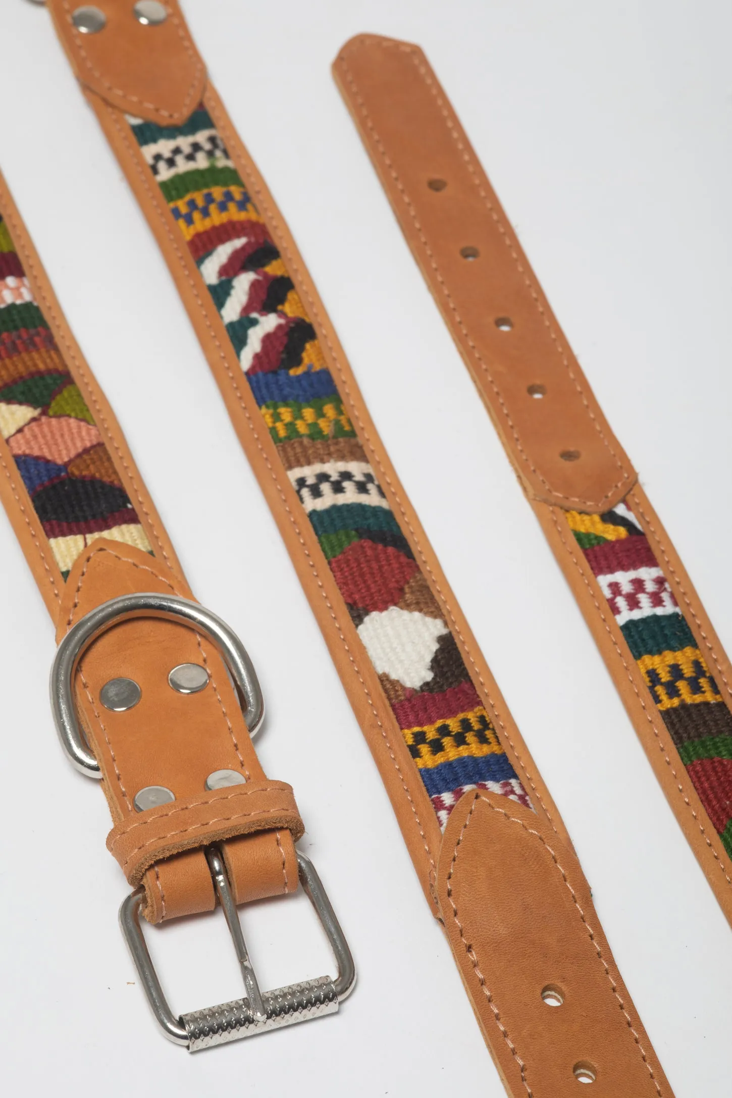 Maya Handmade Leather Dog Collar