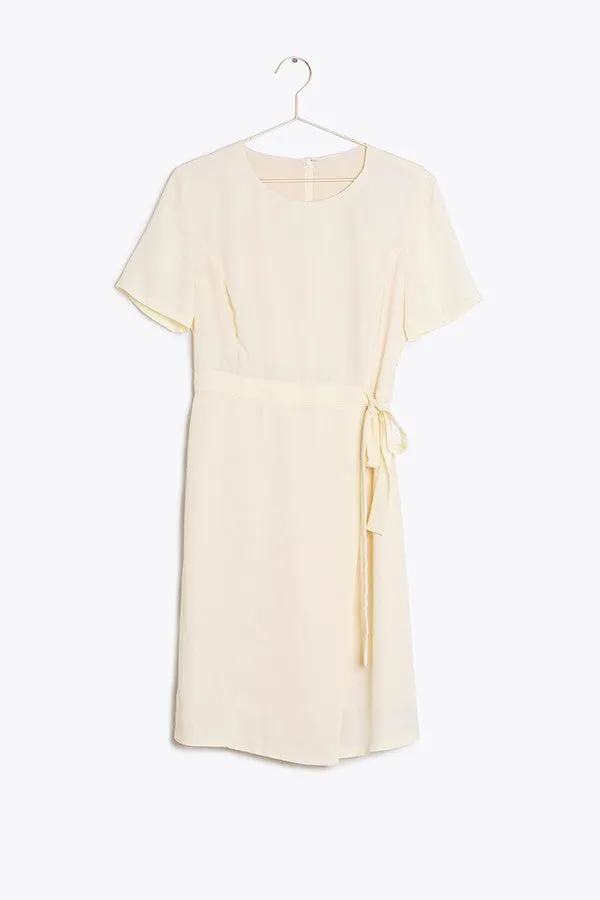 Mila Elegant Dress in Cream