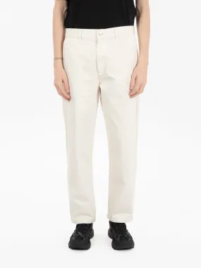 Pantaloni Jaga loose whisper white