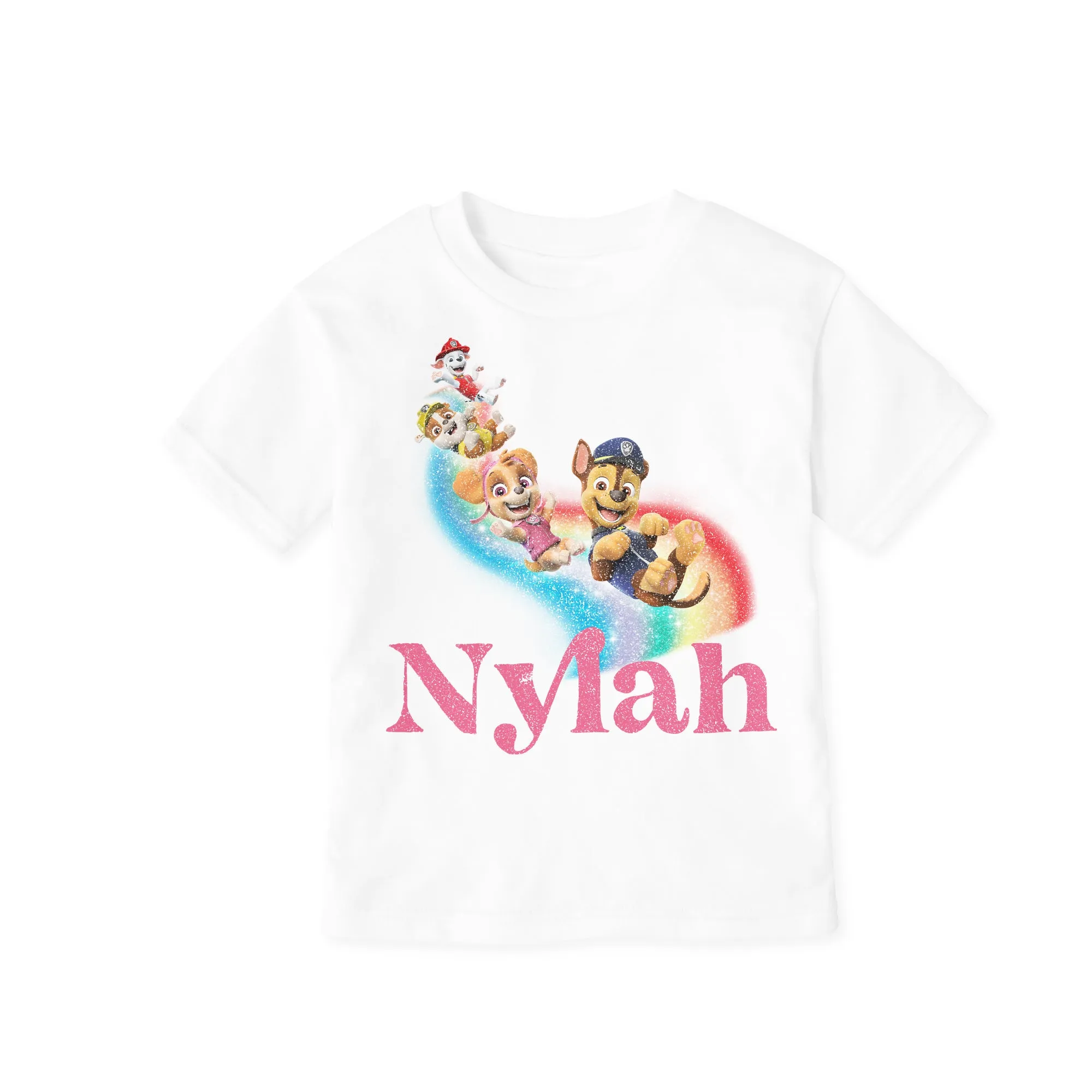 Paw Patrol - Personalized Distressed Graphic Tee