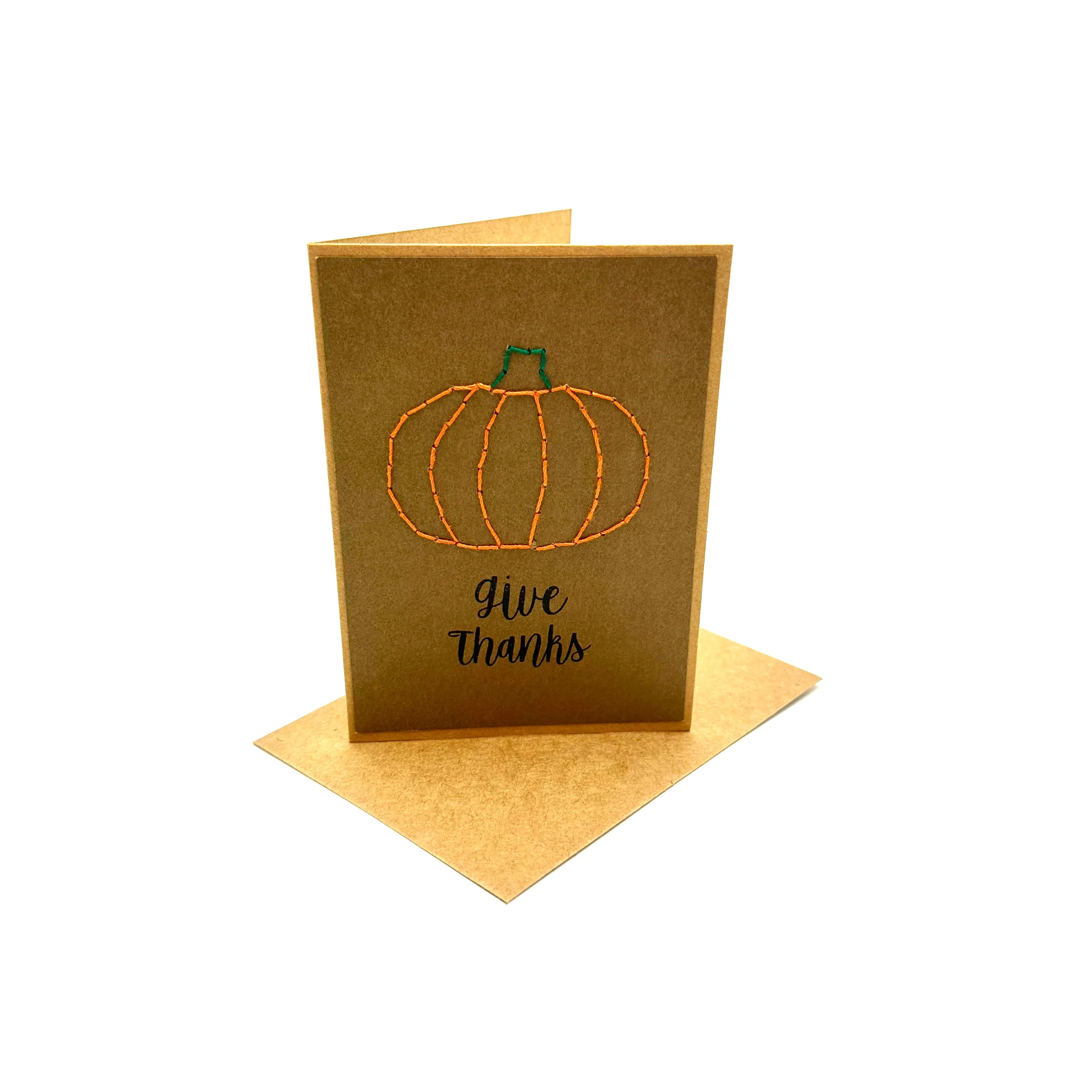 Rosie's Handmade Cards- Pumpkin