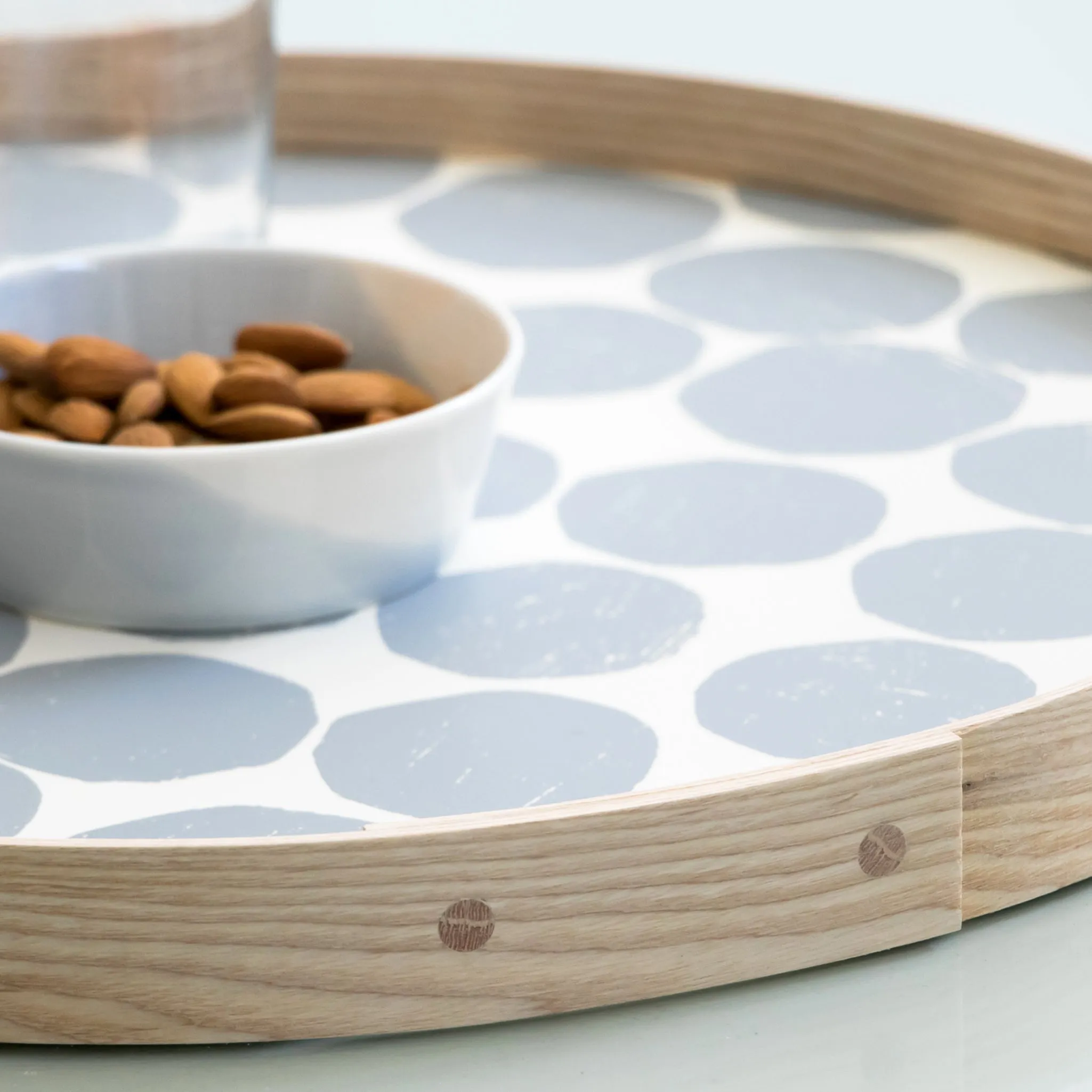 Round tray | handmade USA