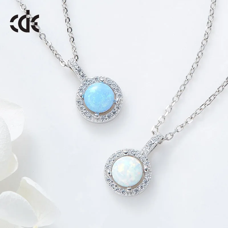 S925sterling silver synthetic gemstone exquisite