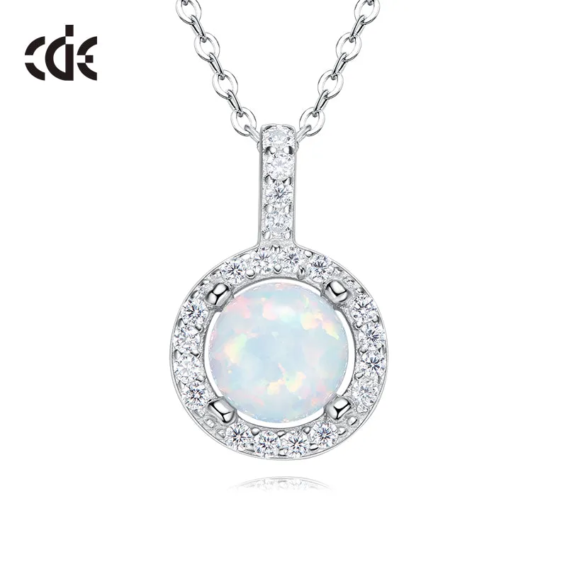 S925sterling silver synthetic gemstone exquisite