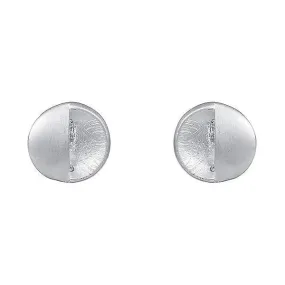 Silver Elegant Round Earring Stud