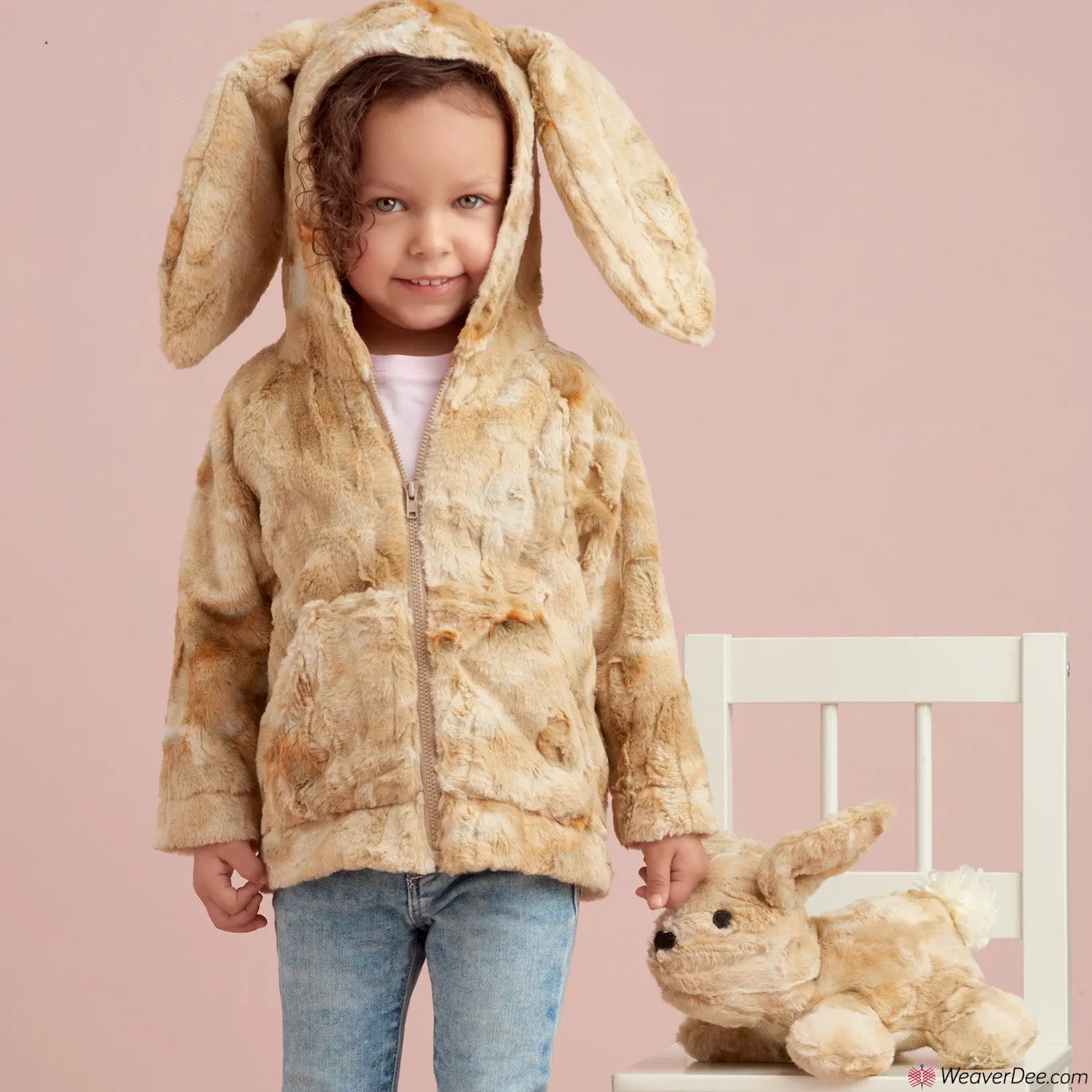 Simplicity Pattern S9391 Toddlers' Jackets & Small Plush Animals