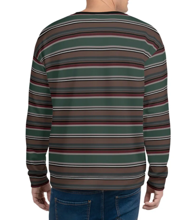 SKATE-EASY DAILY LOOSE FIT SWEATSHIRT - STRIPES