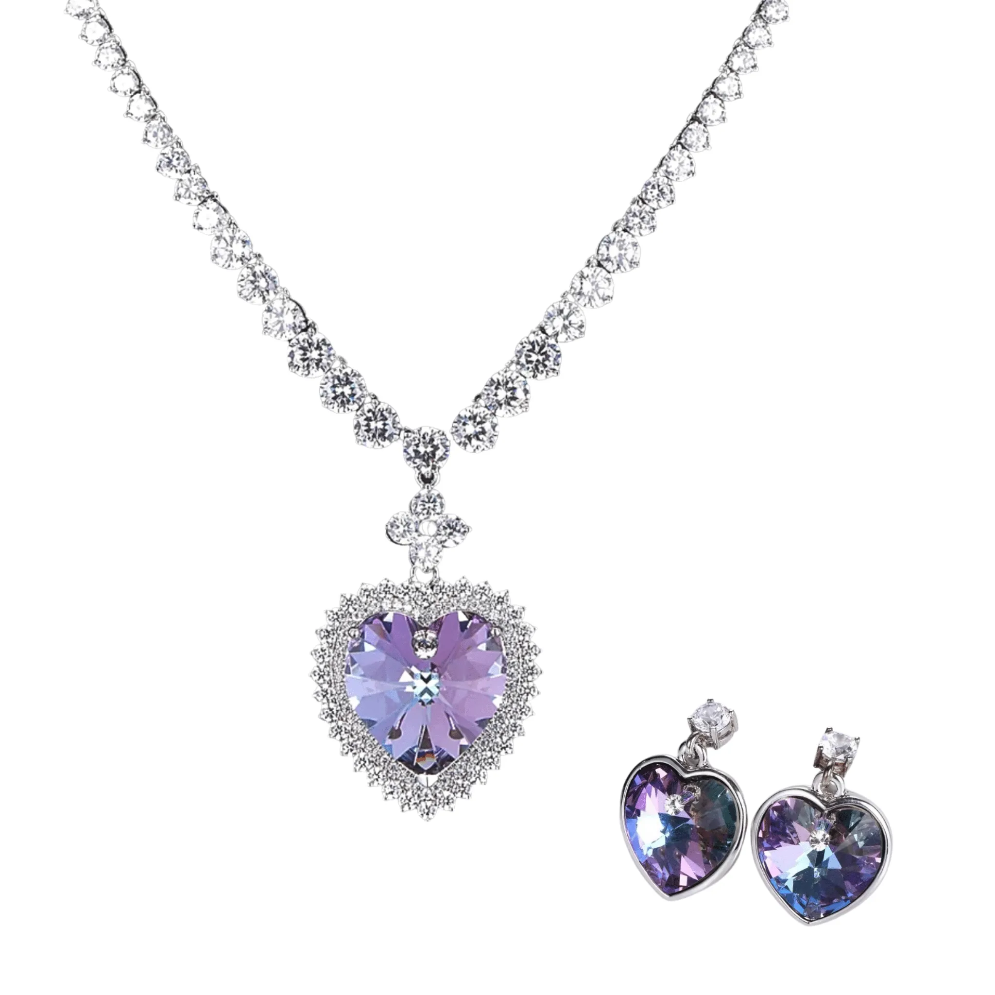 The Elegant Lady Necklace & Earring Set