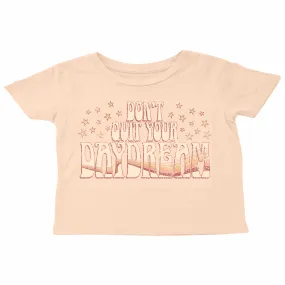 Tiny Whales Girls Daydream Faded Pink Boxy Tee