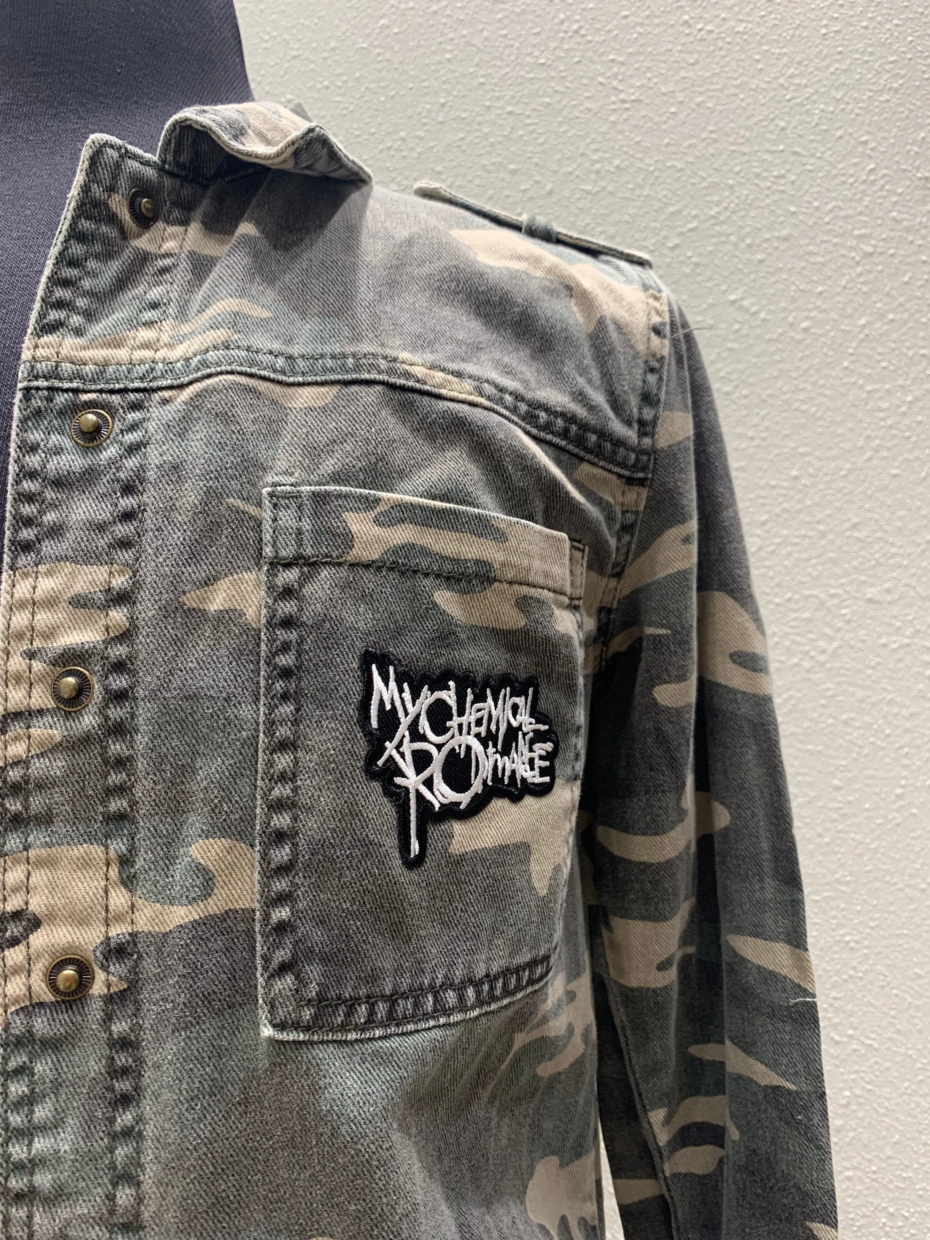 Vintage Repurposed My Chemical Romance Jacket