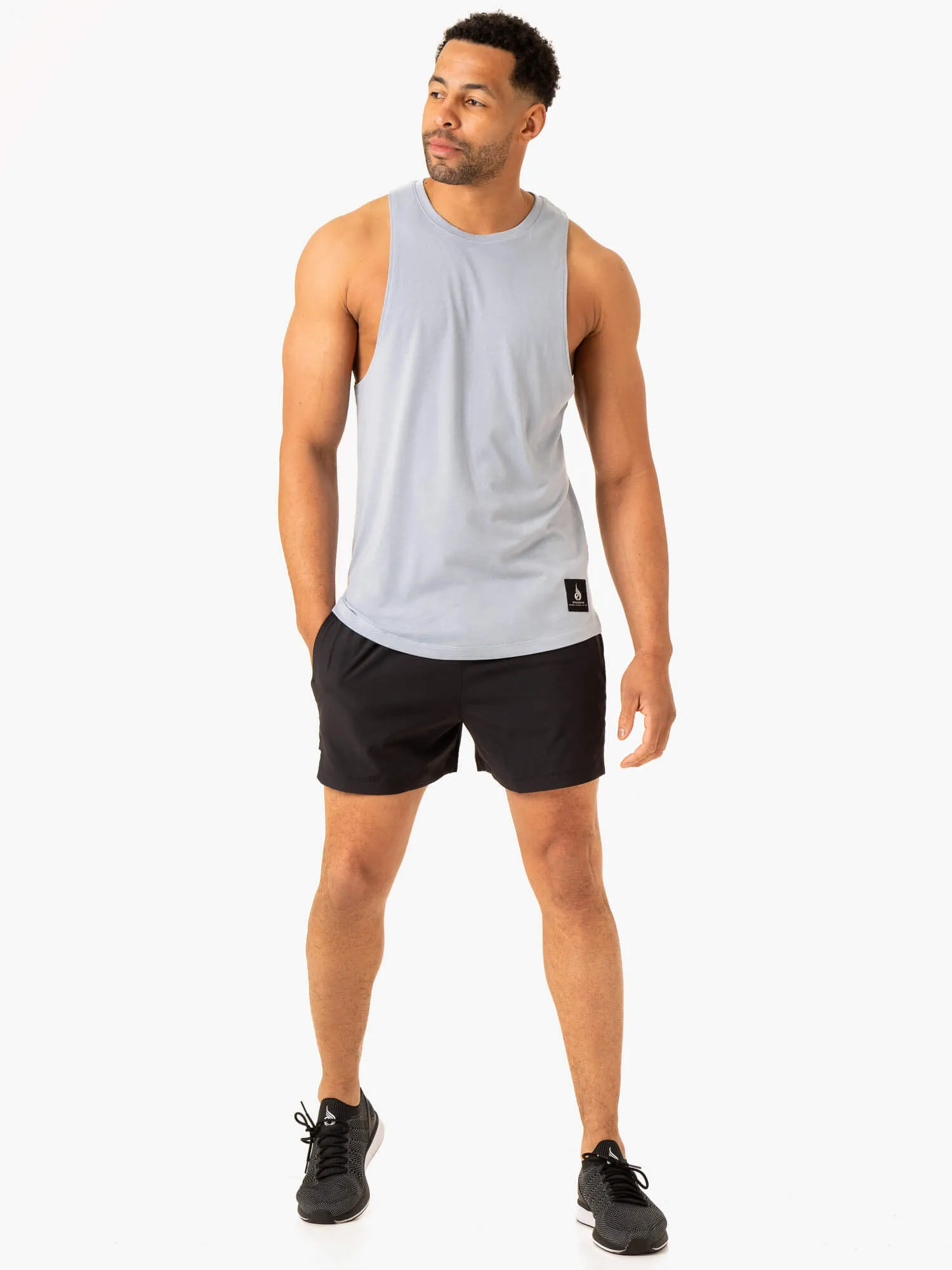 Vital Gym Short - Faded Black