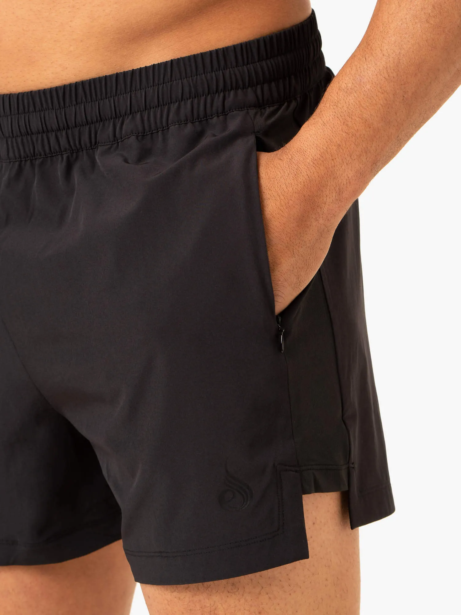 Vital Gym Short - Faded Black