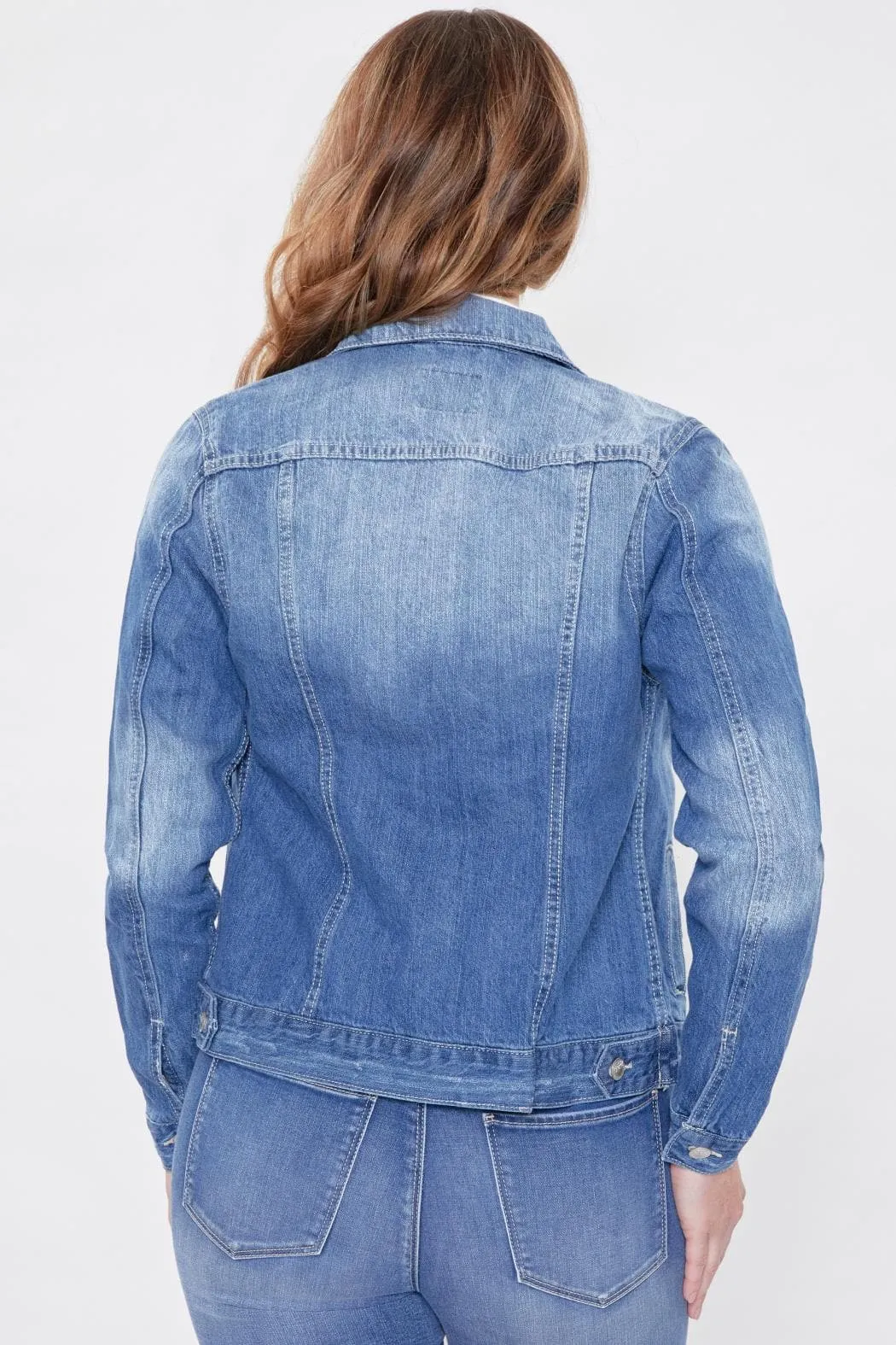 Women's Distressed Denim Jacket